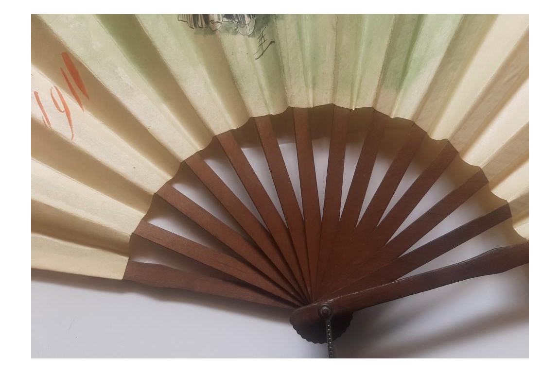 March 19, 1911, first International Women's Day. Commemorative fan
