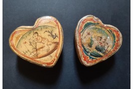 Les coeurs en bergamote, présents d'amour, XVIIIème siècle
