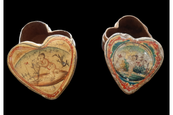 Les coeurs en bergamote, présents d'amour, XVIIIème siècle