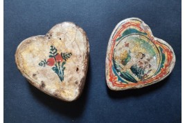 Les coeurs en bergamote, présents d'amour, XVIIIème siècle