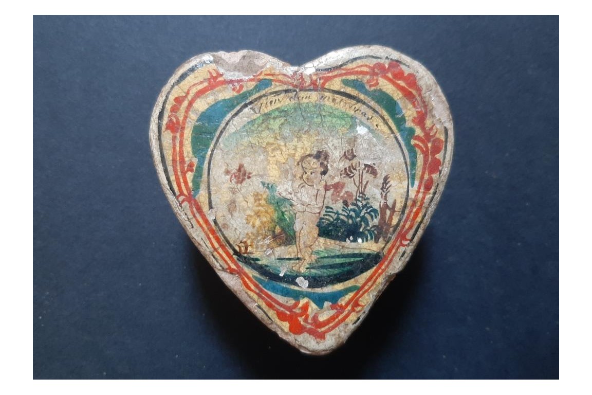 Les coeurs en bergamote, présents d'amour, XVIIIème siècle