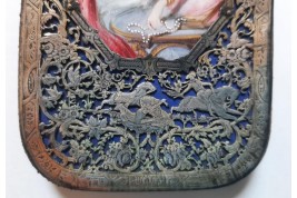 Courtisane aux perles, étui à cigares vers 1850-70