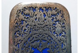 Courtisane aux perles, étui à cigares vers 1850-70