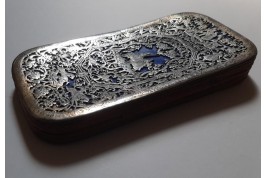 Courtisane aux perles, étui à cigares vers 1850-70