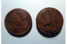 L'amour et l'amitié, tabatières XIXème siècle