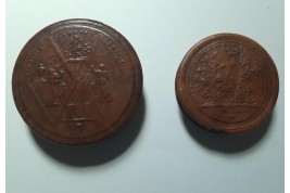 L'amour et l'amitié, tabatières XIXème siècle