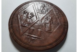 Love and friendship, snuffboxes 19th century