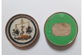 Sweets for friendship, candy box from confectioner Masson 1830