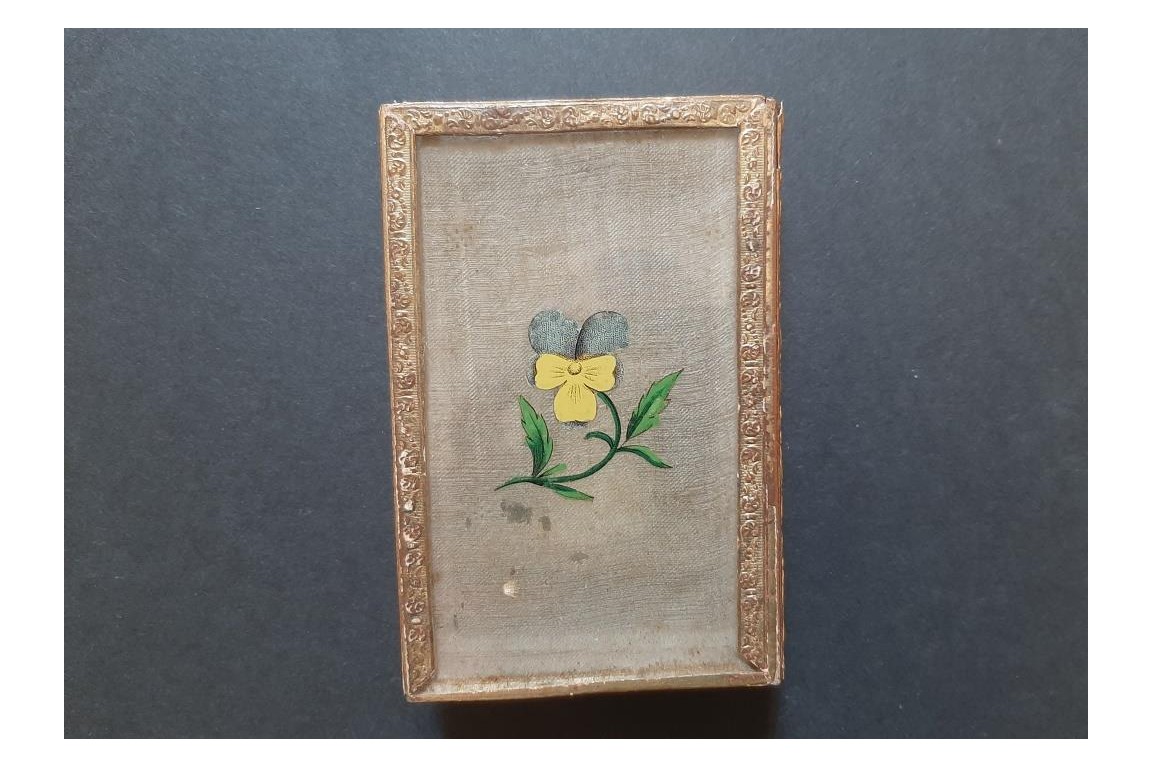 Elegant Mademoiselle George. Candy box circa 1833
