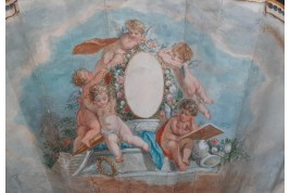 Pour une future mariée, éventail vers 1870