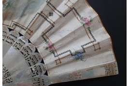 For a bride-to-be, fan circa 1870