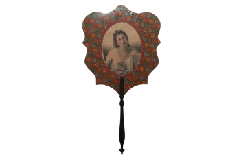 Portrait d'une Belle, écran vers 1860