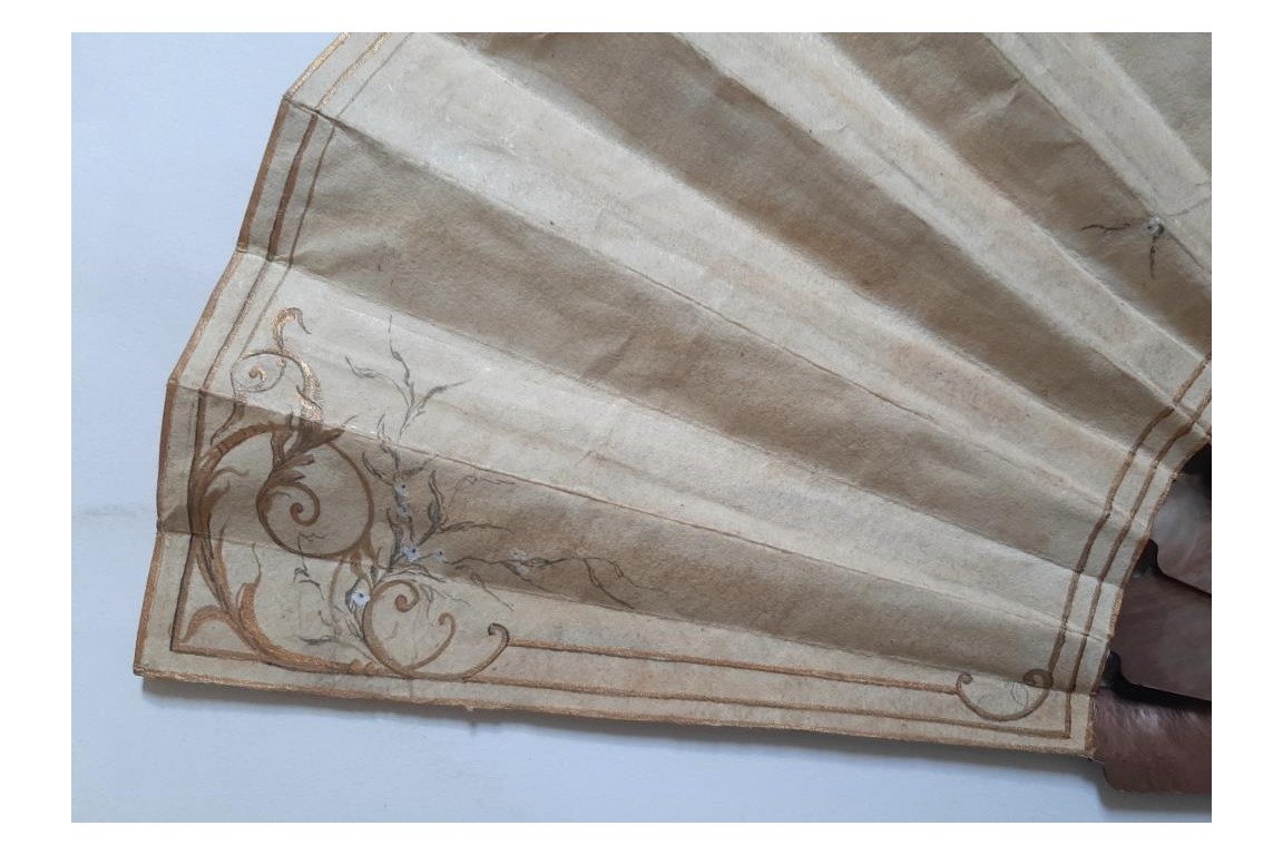 Invitation to dance,  fan by Leroy ? late 19th century