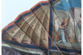 Noces aldobrandines, éventail du Grand Tour vers 1780