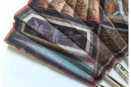 Aldobrandini Wedding, Grand Tour fan, circa 1780