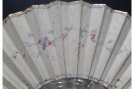 The love triangle, fan by Roubaudi, circa 1870-80