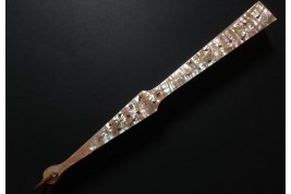 The love triangle, fan by Roubaudi, circa 1870-80