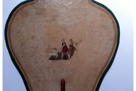 Femmes et hommes du XVIIIème siècle, écrans en arte povera