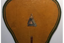 Femmes et hommes du XVIIIème siècle, écrans en arte povera