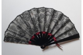 Femme, by Marcel Rochas. Perfum bottle and fan, circa 1948