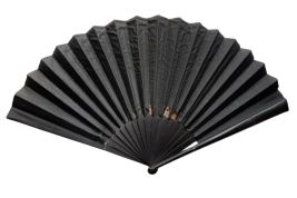 Walk in the Roman forum, fan by Aurant, late 19th century