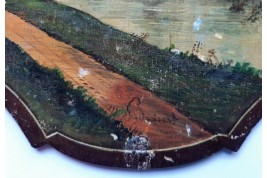 La source de Barisart près de Spa, écrans vers 1860-1900
