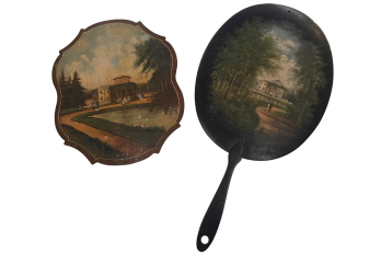 La source de Barisart près de Spa, écrans vers 1860-1900