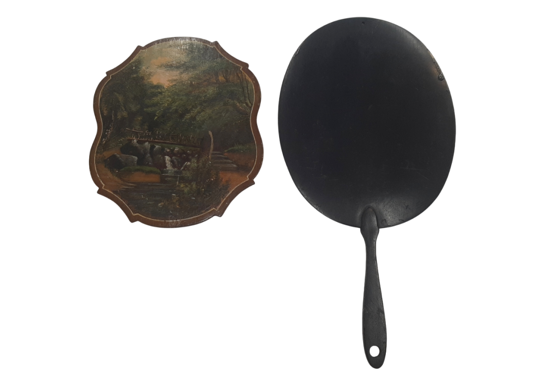 La source de Barisart près de Spa, écrans vers 1860-1900