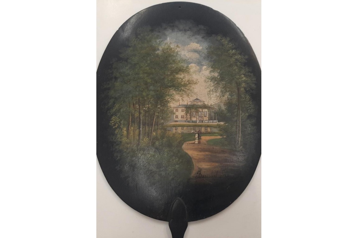 La source de Barisart près de Spa, écrans vers 1860-1900