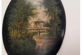 La source de Barisart près de Spa, écrans vers 1860-1900