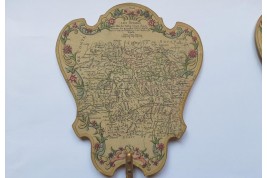 Suisse, Pologne et Pays-Bas. Écrans-cartes géographiques d'après De La Fosse, 1780