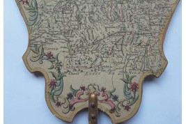 Suisse, Pologne et Pays-Bas. Écrans-cartes géographiques d'après De La Fosse, 1780