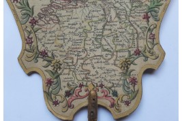 Suisse, Pologne et Pays-Bas. Écrans-cartes géographiques d'après De La Fosse, 1780