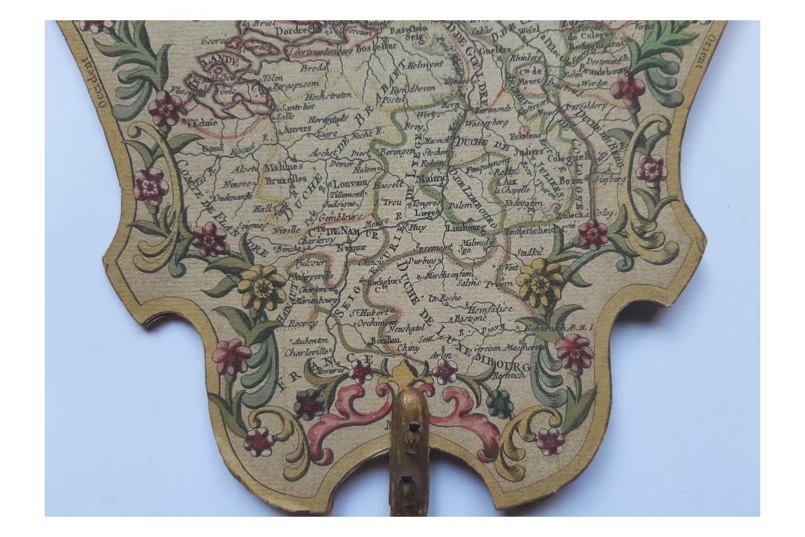 Suisse, Pologne et Pays-Bas. Écrans-cartes géographiques d'après De La Fosse, 1780