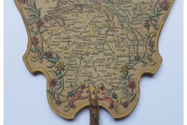 Suisse, Pologne et Pays-Bas. Écrans-cartes géographiques d'après De La Fosse, 1780