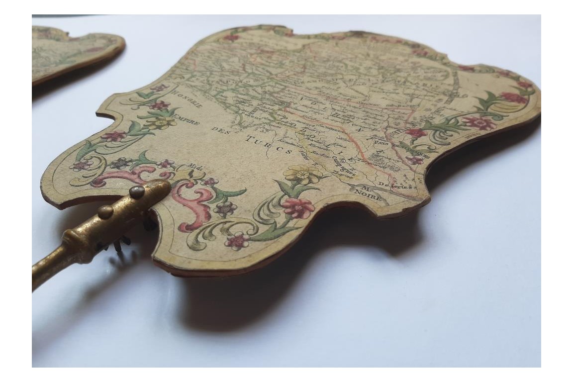Suisse, Pologne et Pays-Bas. Écrans-cartes géographiques d'après De La Fosse, 1780