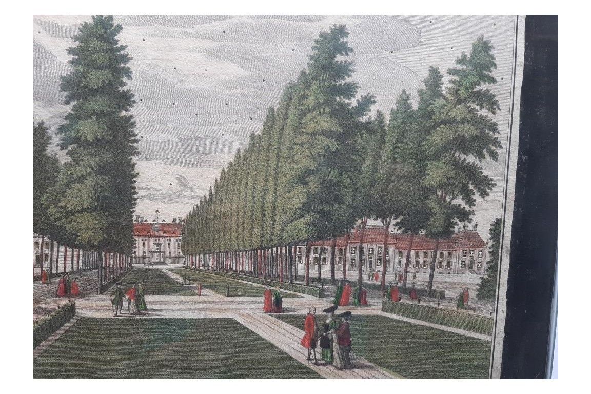 Zeist, optical day/night view, circa 1773