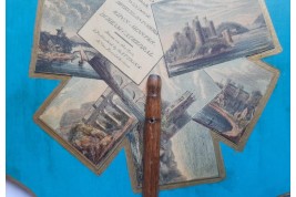 British scenery, 19th century fixed fan