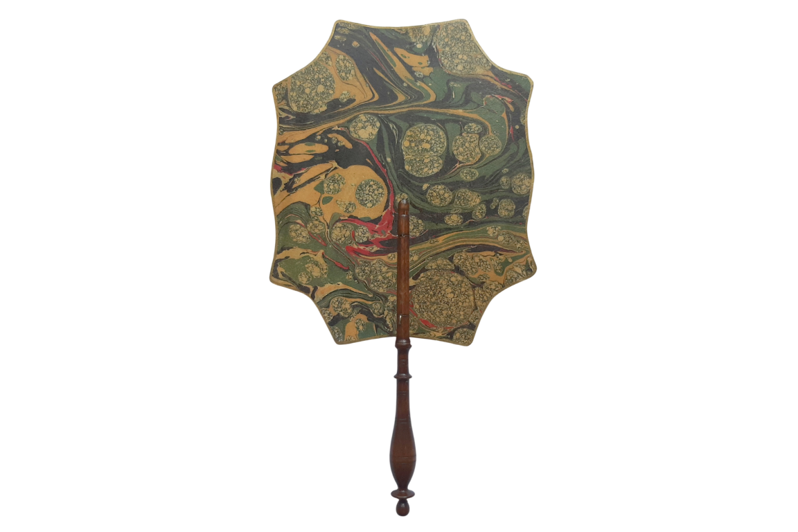 British scenery, 19th century fixed fan