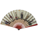 Characters of the natives of the Spanish provinces, fan since Antonio Rodriguez, circa 1805-1810