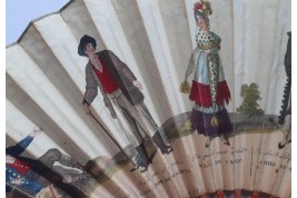 Characters of the natives of the Spanish provinces, fan since Antonio Rodriguez, circa 1805-1810