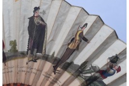 Characters of the natives of the Spanish provinces, fan since Antonio Rodriguez, circa 1805-1810