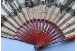Characters of the natives of the Spanish provinces, fan since Antonio Rodriguez, circa 1805-1810