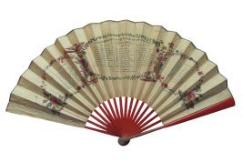 Characters of the natives of the Spanish provinces, fan since Antonio Rodriguez, circa 1805-1810