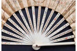 Souvenir from the French Embassy in Moscow, 1896. Fan by Kees