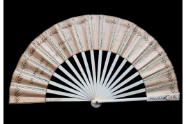 Souvenir from the French Embassy in Moscow, 1896. Fan by Kees