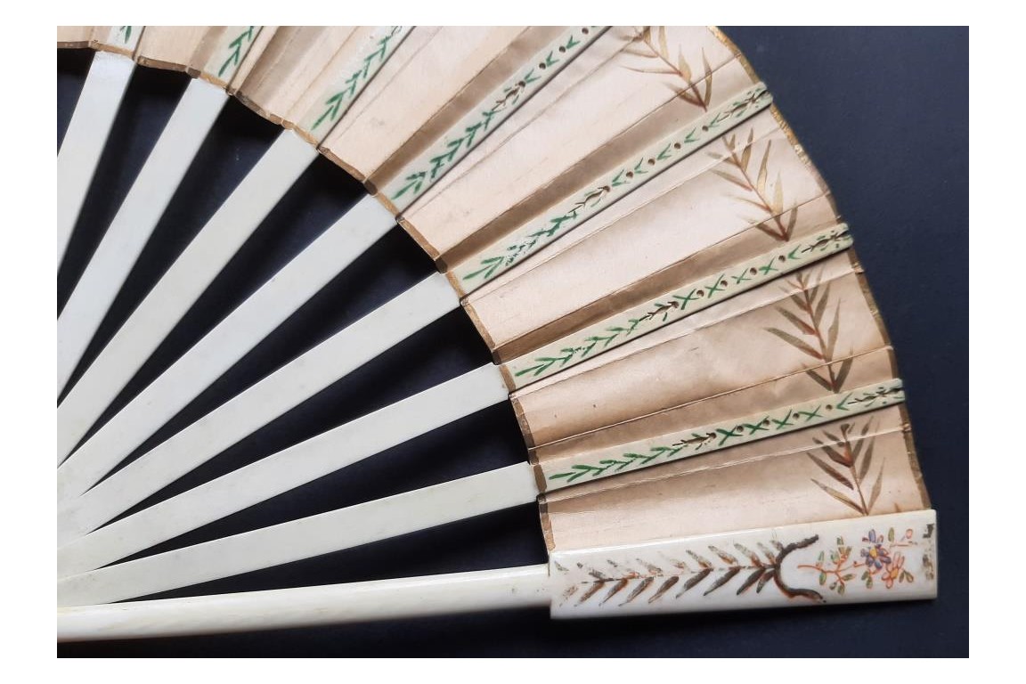 Souvenir from the French Embassy in Moscow, 1896. Fan by Kees