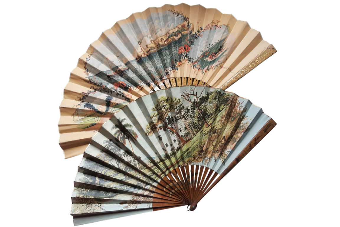 Cuba and Havana, late 19th century fans