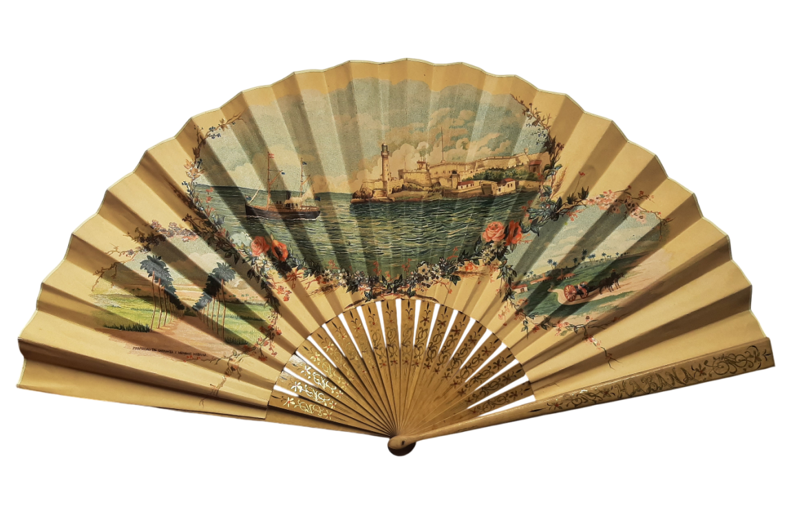 Cuba and Havana, late 19th century fans
