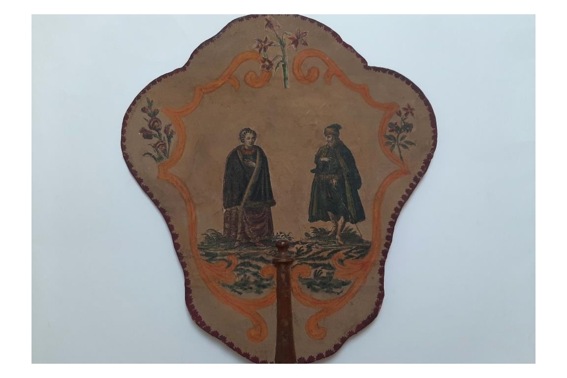 Couple de Turcs ou de Slaves, écran XVIIIème